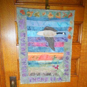 ~~~ WALL HANGING:  "To Everything There is a Season" ~~~ Meticulously  Created!
